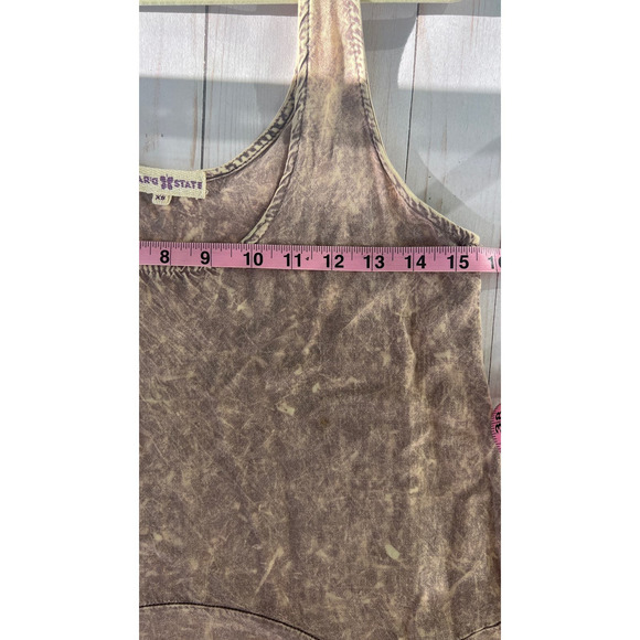 Altar'd State Sleeveless Top - XS, Washed Tan/Cream Color - Picture 5 of 7